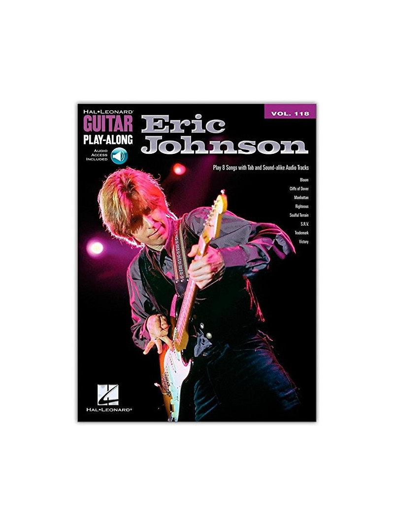 Eric Johnson: Guitar Play-Along Volume 118 (book/CD)