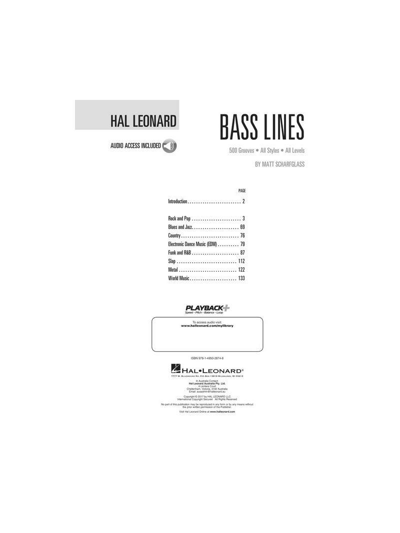 Hal Leonard Bass Method: Bass Lines (book/Audio Online)