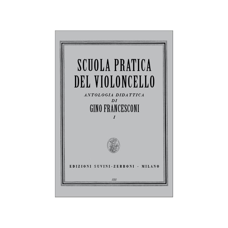 Scuola Pratica Del Violoncello I