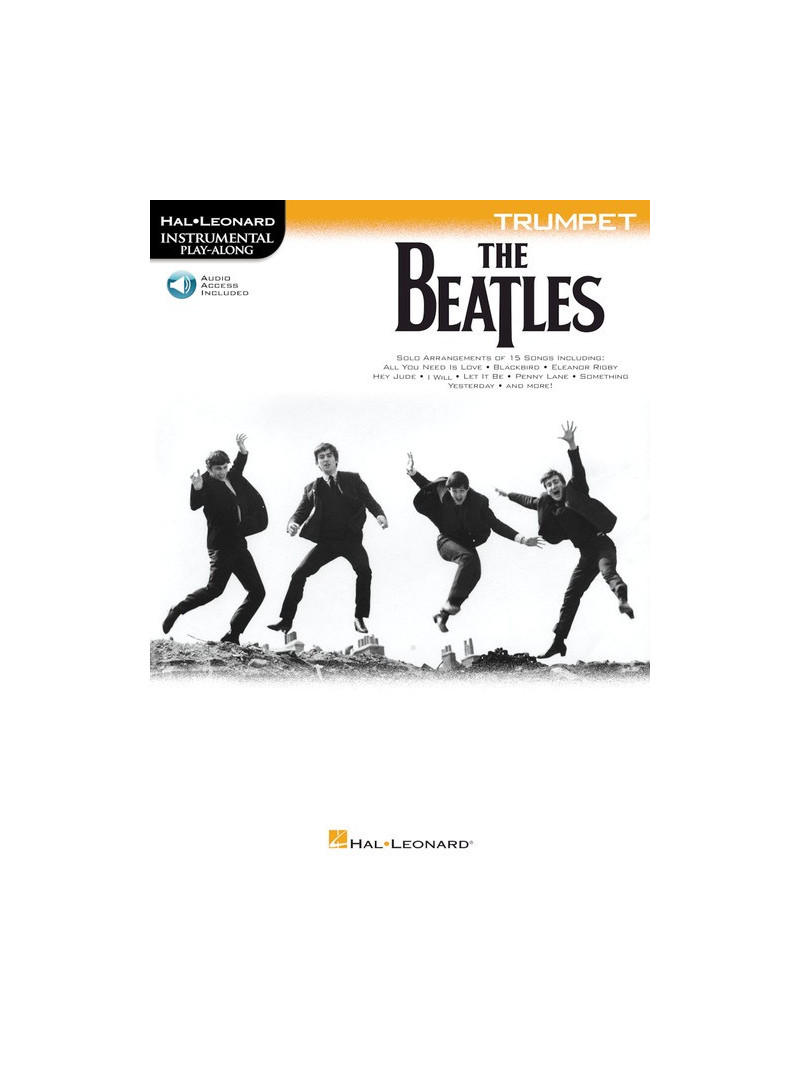Play-Along For Trumpet Beatles Hits (book/CD)