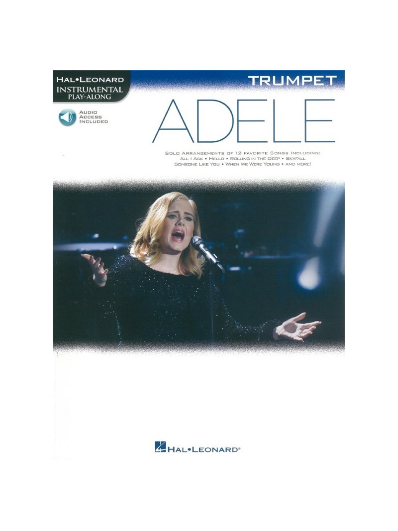 Adele – Instrumental Play-Along for Trumpet (book/Audio Online)