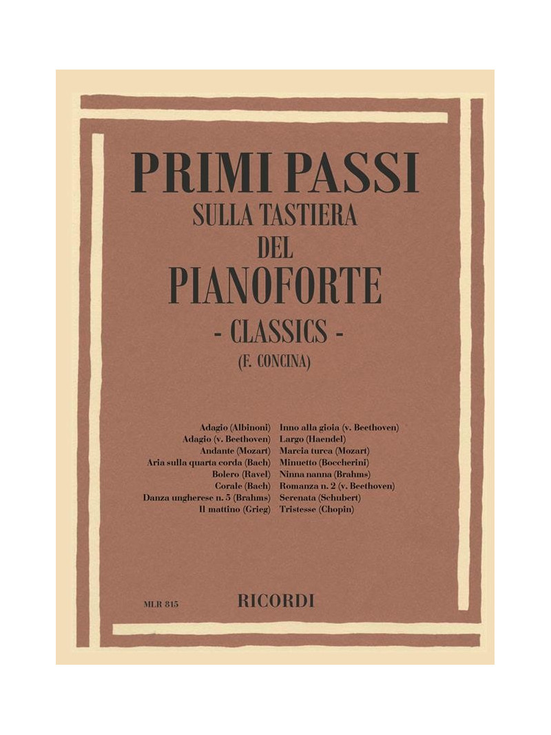 Primi passi sulla tastiera del pianoforte