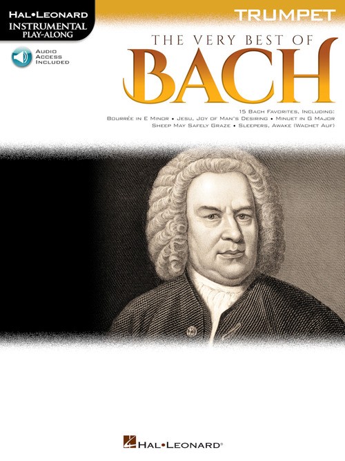 The Very Best of Bach for Trumpet (book/Audio Online)
