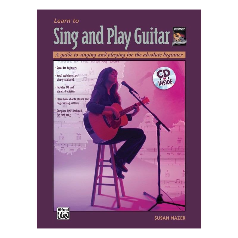Learn to Sing and Play Guitar (book/CD)