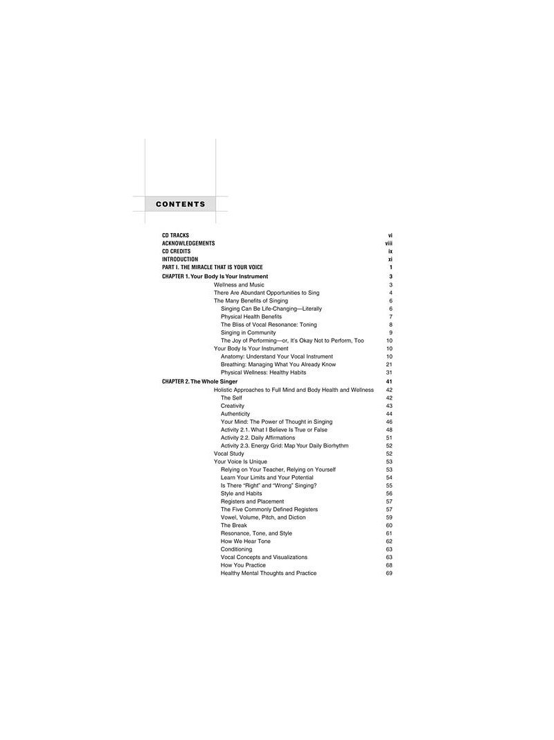 Your Singing Voice (book/CD)
