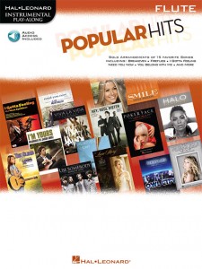 Popular Hits - Instrumental Play-Along for Flute (Book/Audio Online)