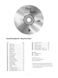 Sing Your Story (book/CD)