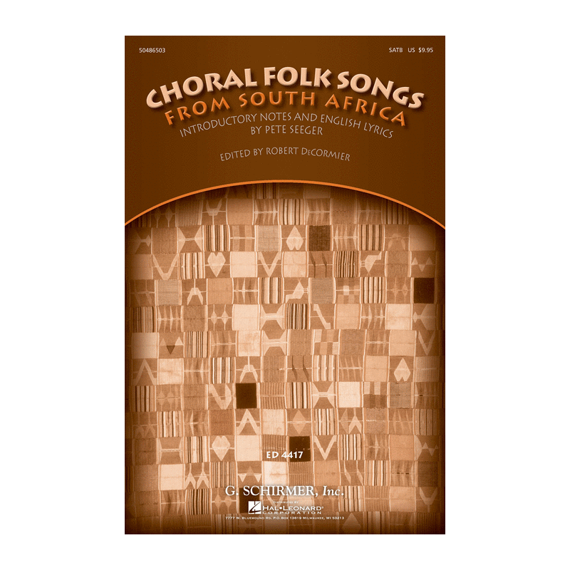 Choral Folk Songs from South Africa