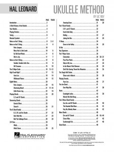 Hal Leonard Ukulele Method 1 (book/CD)