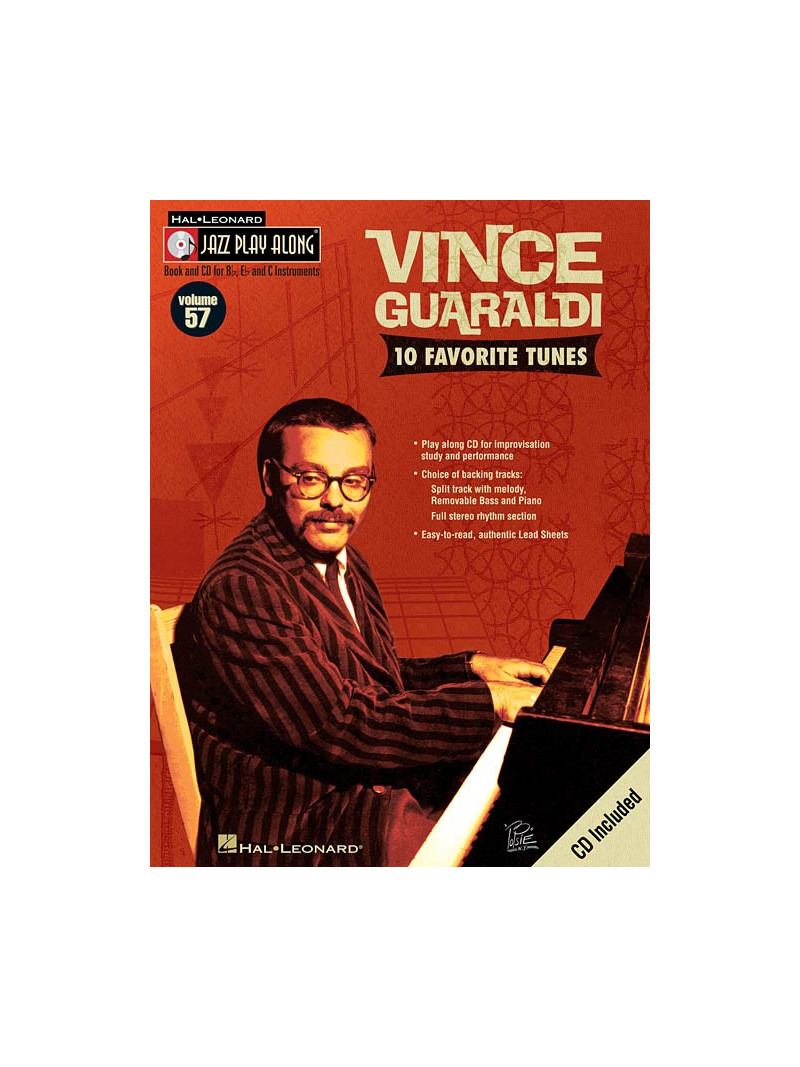 Jazz Play-Along volume 57: Vince Guaraldi (book/CD)
