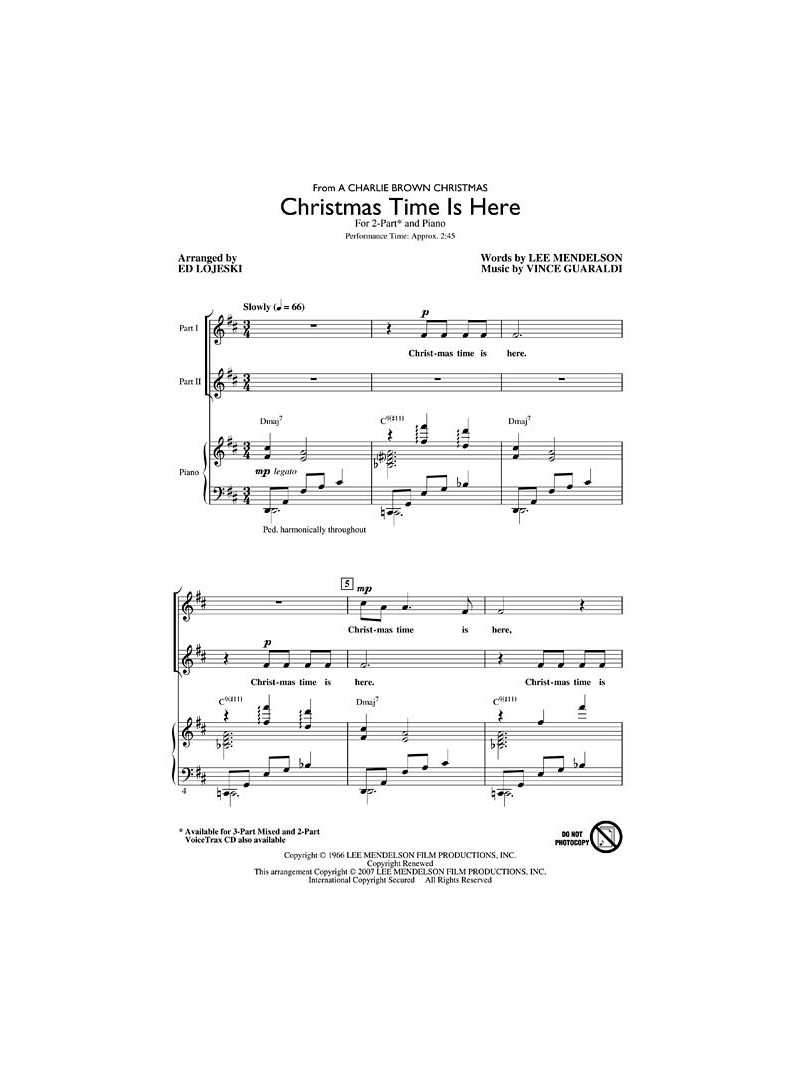 Christmas Time Is Here