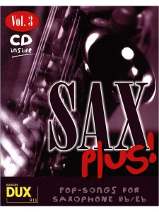 Sax Plus Band - Volume 3 (book/CD)