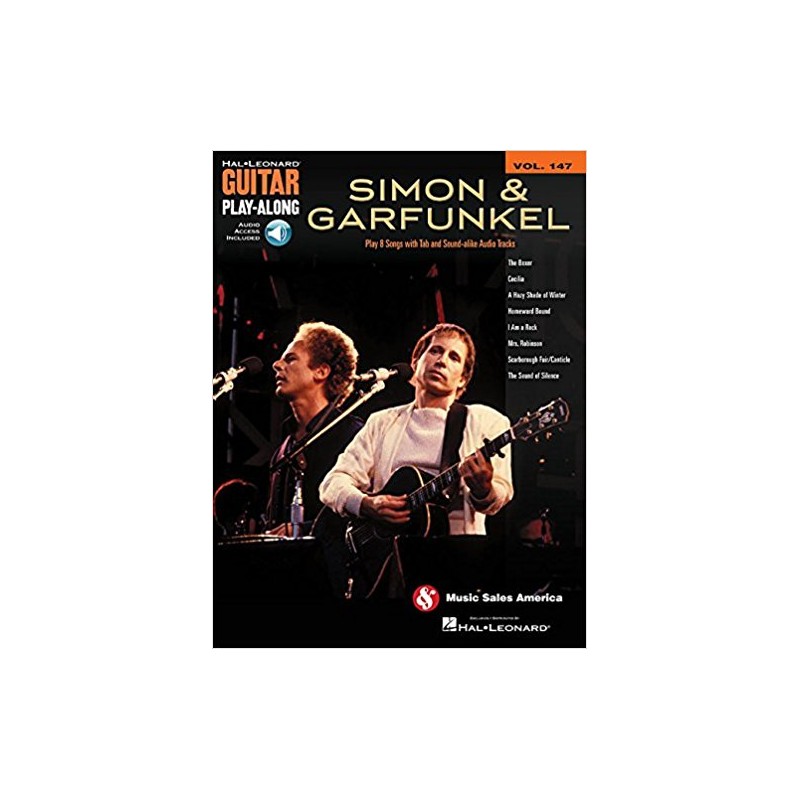 Simon & Garfunkel: Guitar Play-Along Volume 147 (book/CD)