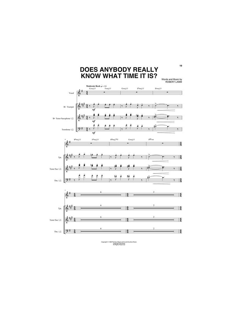 Jazz/Rock Horn Section 