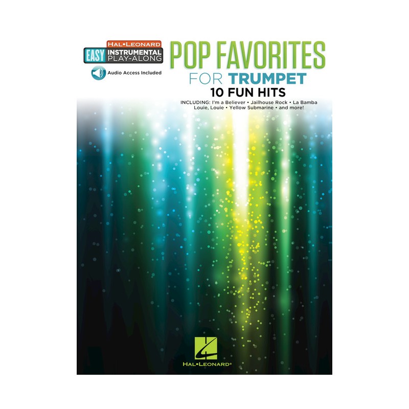 Pop Favorites - Trumpet Easy Instrumental Play-Along (book/Audio Online