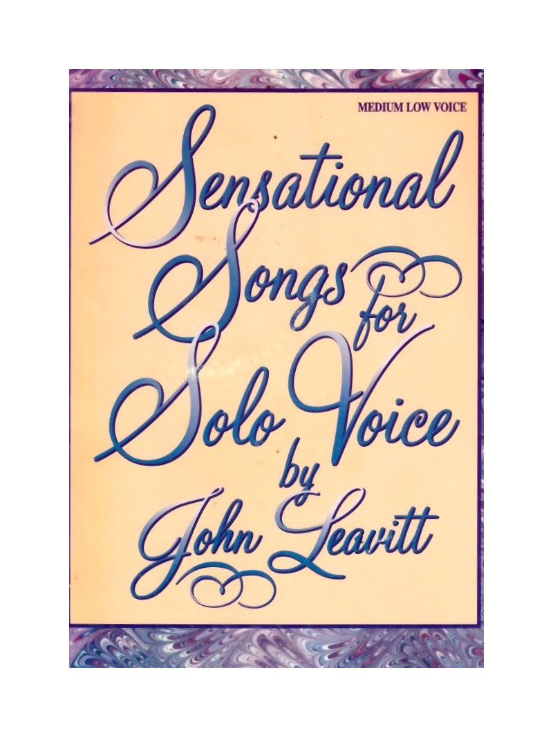 Sensational Songs for Solo Voice, Volume 1 (book/CD)