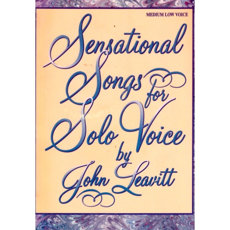 Sensational Songs for Solo Voice, Volume 1 (book/CD)