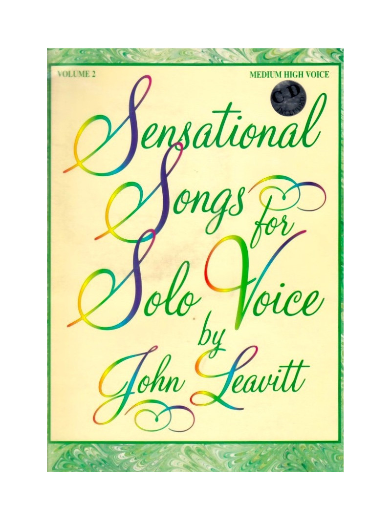 Sensational Songs for Solo Voice, Volume 2 (book/CD)