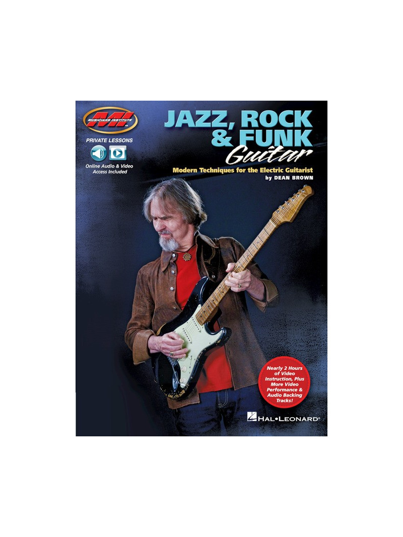 Jazz, Rock & Funk Guitar (book/Audio Online)