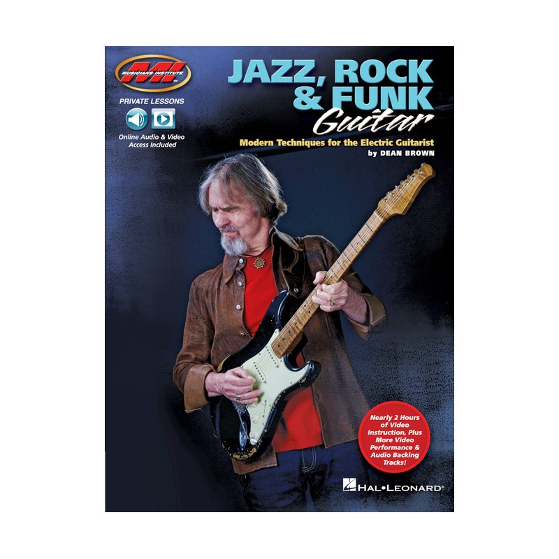 Jazz, Rock & Funk Guitar (book/Audio Online)