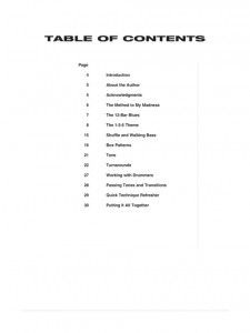How to Play Blues Bass (book/Audio Online)