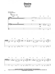 U2: Bass Play-Along Volume 41 (book/CD)