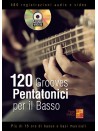 120 Grooves Pentatonici Per Il Basso (libro/Audio Video)