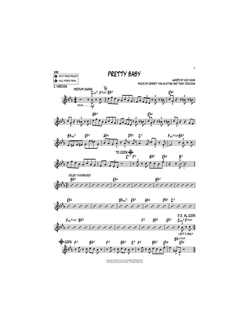 Jazz Play-Along Volume 174: Tin Pan Alley (book/CD)