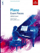 ABRSM Piano - Exam Pieces 2017-2018 Grade 1