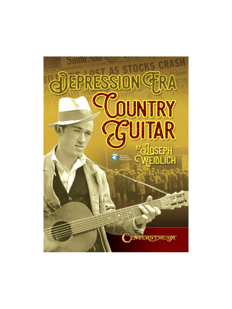 Depression Era Country Guitar (book/Audio Online)