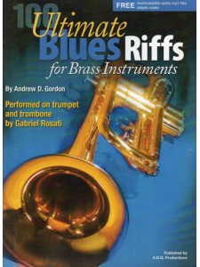 100 ultimate Blues Riffs for Brass Instruments (book/CD)