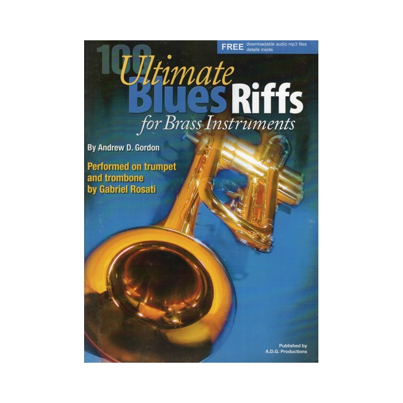 100 ultimate Blues Riffs for Brass Instruments (book/CD)
