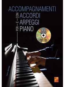 Accompagnamenti con accordi e arpeggi per piano (libro/DVD)