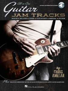 All-in-One Guitar Jam Tracks (book/Audio Online)