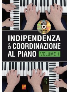 Indipendenza & coordinazione al piano - Volume 1 (libro/DVD)