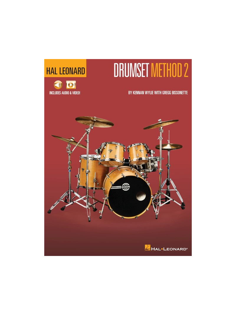 Hal Leonard Drumset Method – Book 2 (book/DVD & Audio Online)
