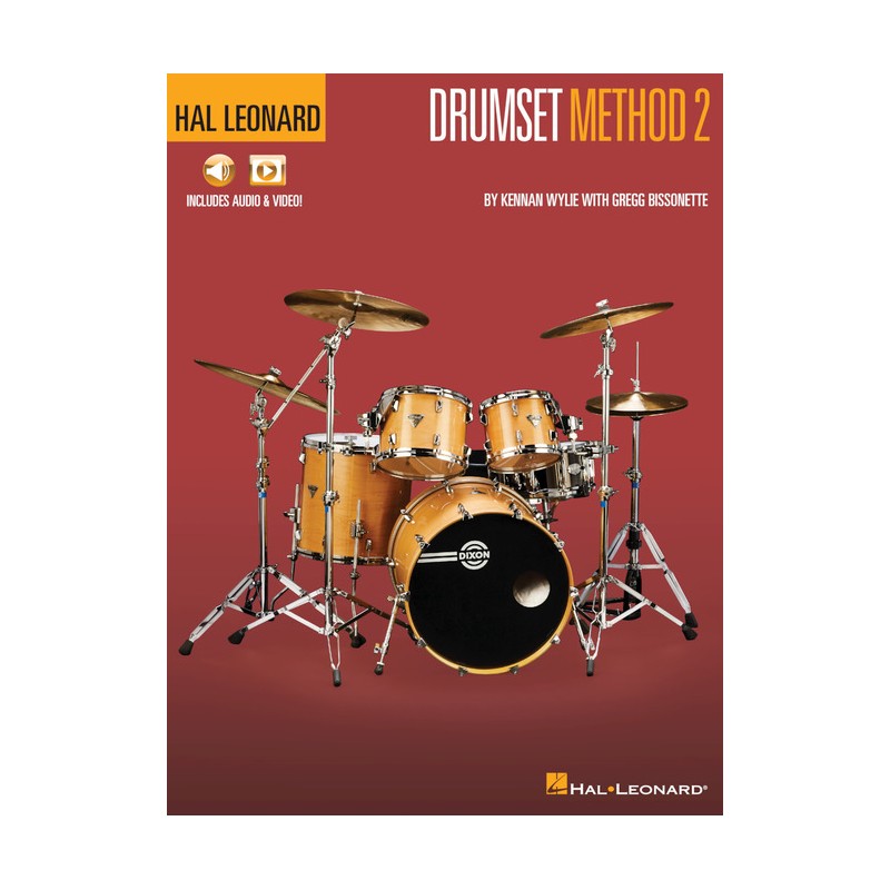 Hal Leonard Drumset Method – Book 2 (book/DVD & Audio Online)