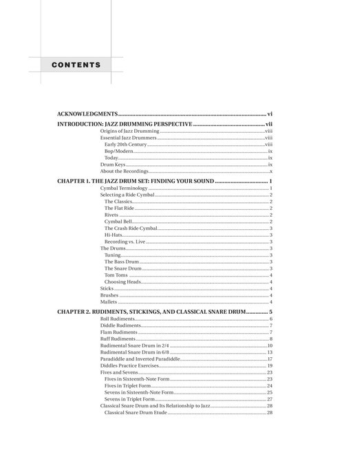 Berklee Jazz Drums (book/Audio Online)