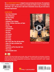 Hal Leonard Drumset Method – Complete Edition (book/Video & Audio Onine)