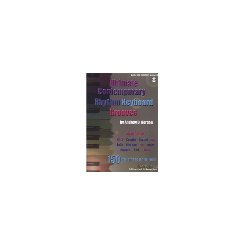 Ultimate Contemporary Rhythm Keyboard Grooves (book/CD)