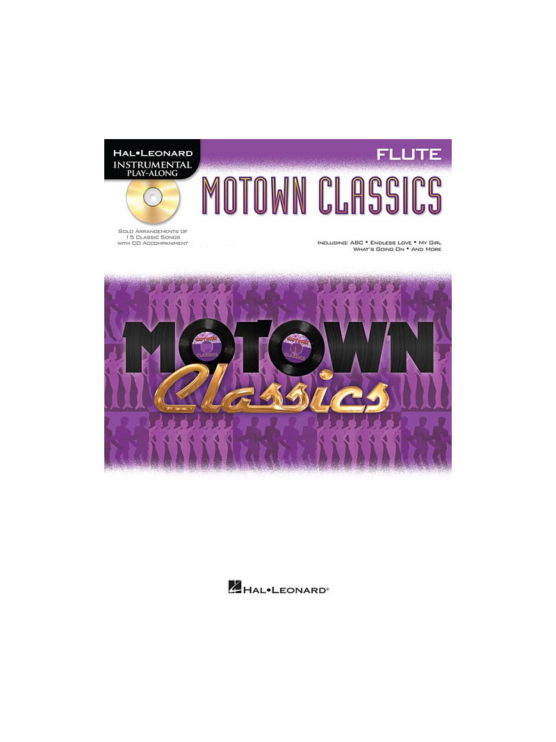 Motown Classics - Instrumental Play-Along for Flute (Book/CD)