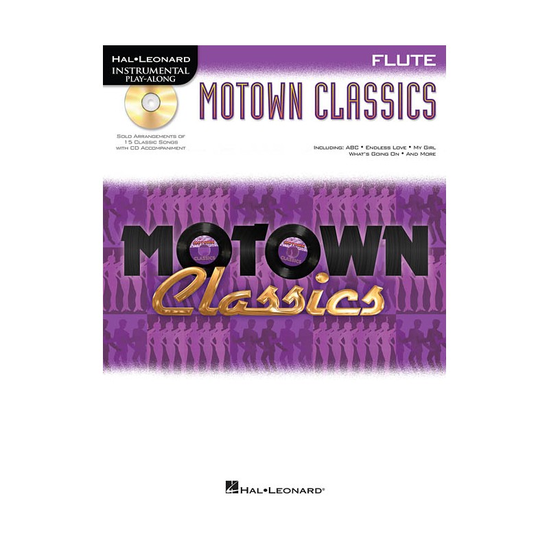Motown Classics - Instrumental Play-Along for Flute (Book/CD)