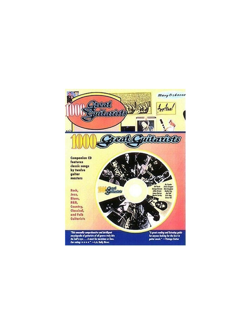 1000 Great Guitarists (book/CD)