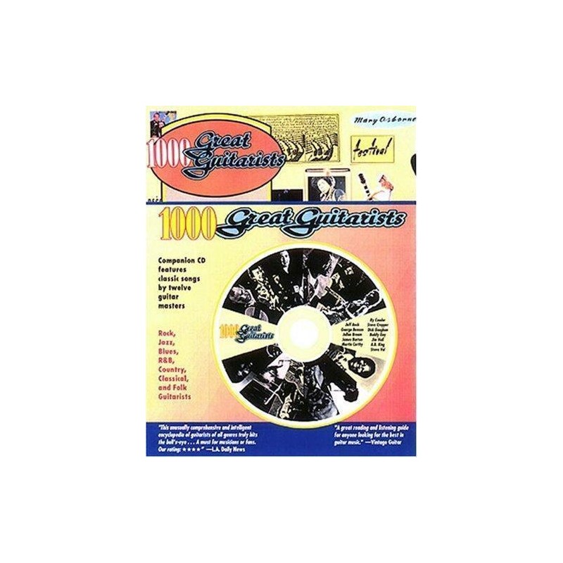 1000 Great Guitarists (book/CD)