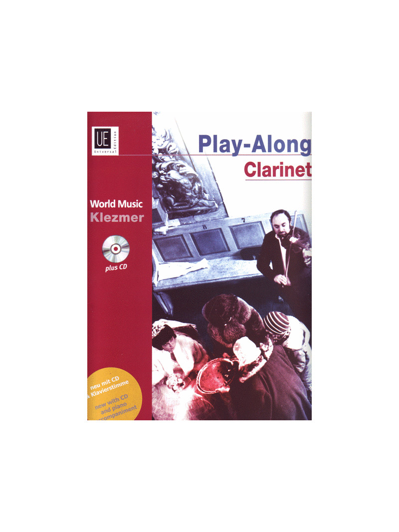 World Music Klezmer: Play-Along Clarinet (book/CD)