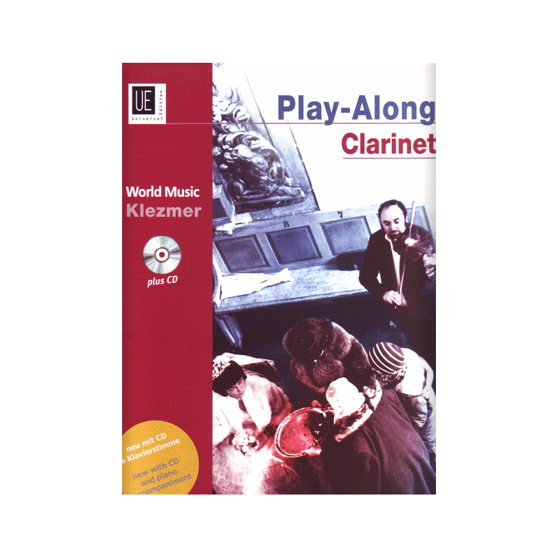 World Music Klezmer: Play-Along Clarinet (book/CD)