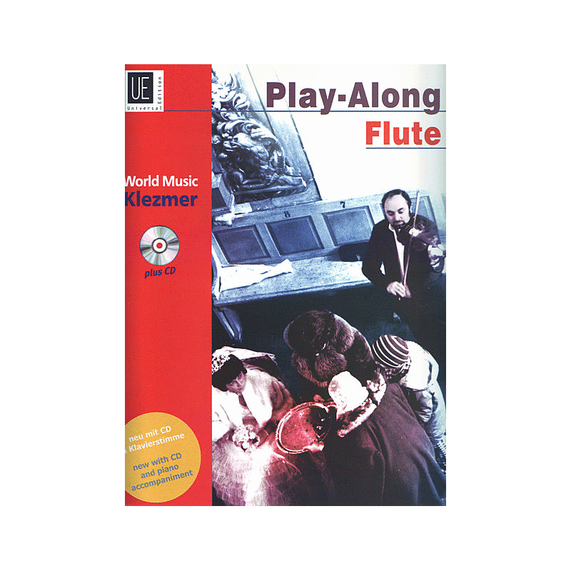 World Music Klezmer: Play-Along Flute (book/CD)