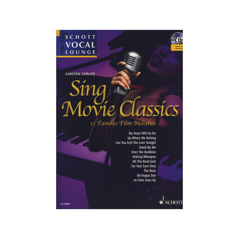 Sing Movie Classics (book/CD sing-along)