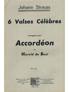 Strauss - 6 Valses Celebres (Accordeon)