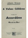Strauss - 6 Valses Celebres (Accordeon)